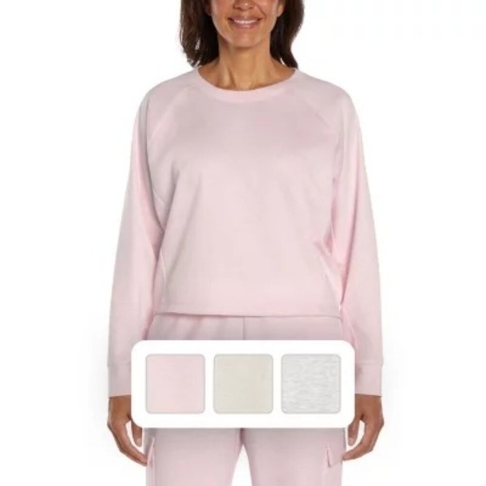 EXPRESS LADIES PINK LONG SLEEVE‎ PULLOVER XL NWT